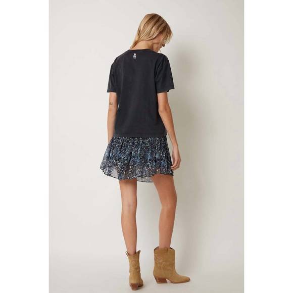 NEW BERENICE psychodelic graphic tee in black - Picture 2 of 3